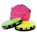 Assorted Neon Color Tambourines (5 1/2")